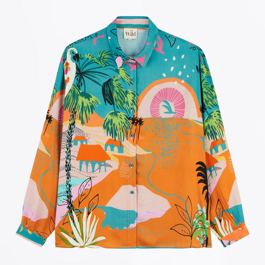 - Bonaventure Vacanze Shirt - Orange