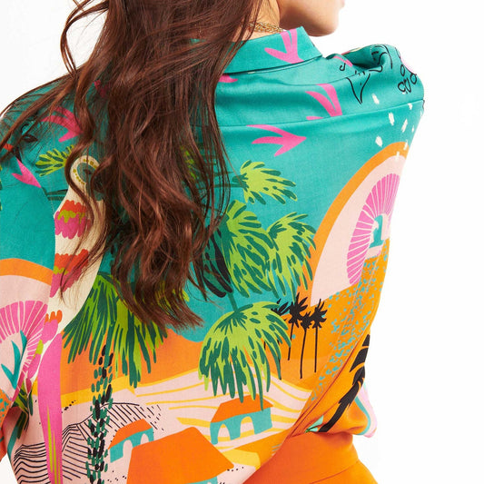 - Bonaventure Vacanze Shirt - Orange