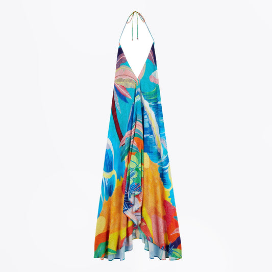 - Voila Papeete Dress - Multi