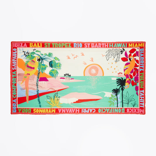 - Feriado Scarf - Pink