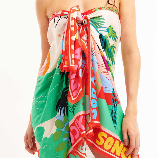 - Feriado Scarf - Pink