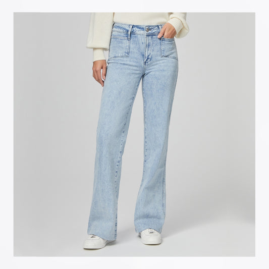 - Leenah 32inch Angled Patch Pocket - Denim