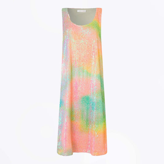 - Lisa Sequins Dress - Fireworks