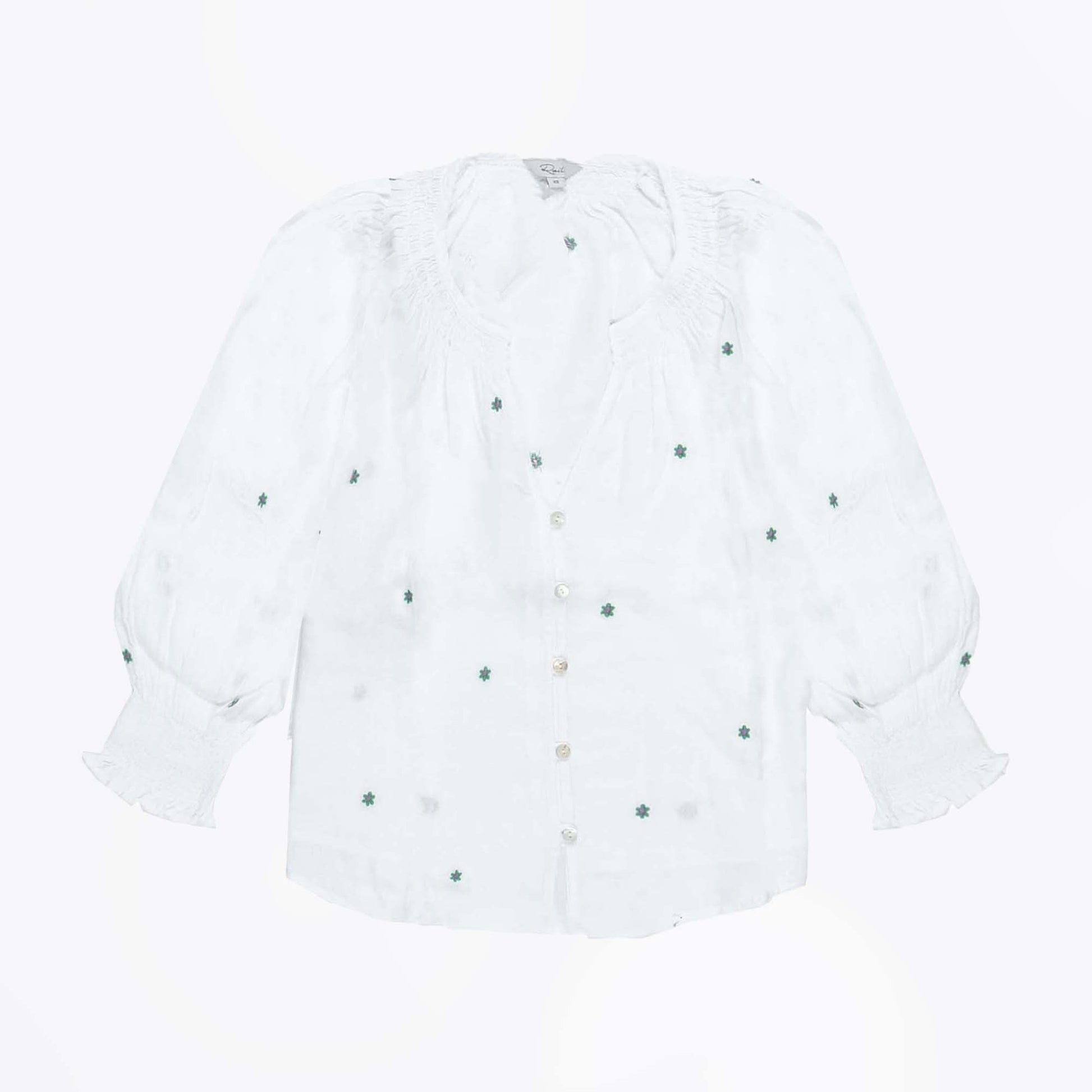 Rails Mariah Top - Green Daisy