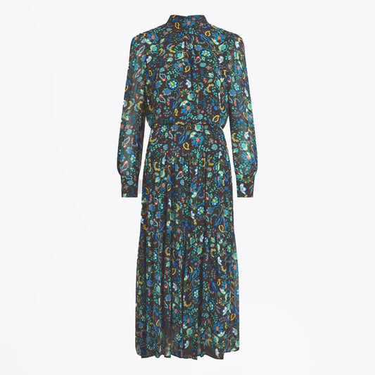 - Lorni - Floral Printed Maxi Dress - Multi