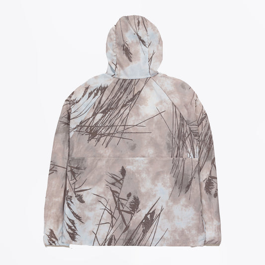 - Herluf Light Print Popover Jacket - Light Khaki