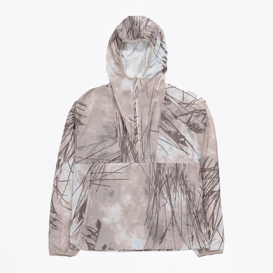 - Herluf Light Print Popover Jacket - Light Khaki