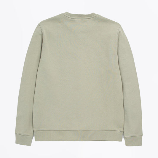 - Vagn Classic Crew Neck Sweater - Sunwashed Green