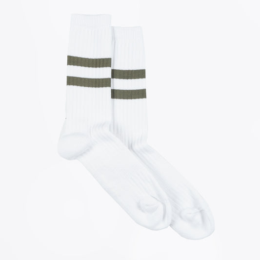 - Bjarki Cotton Sport Socks - Dried Sage Green