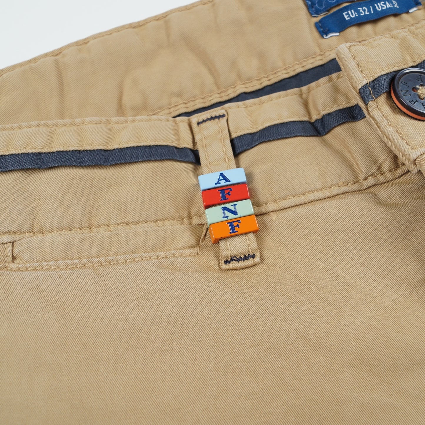 - Peached Twill Shorts - Sand