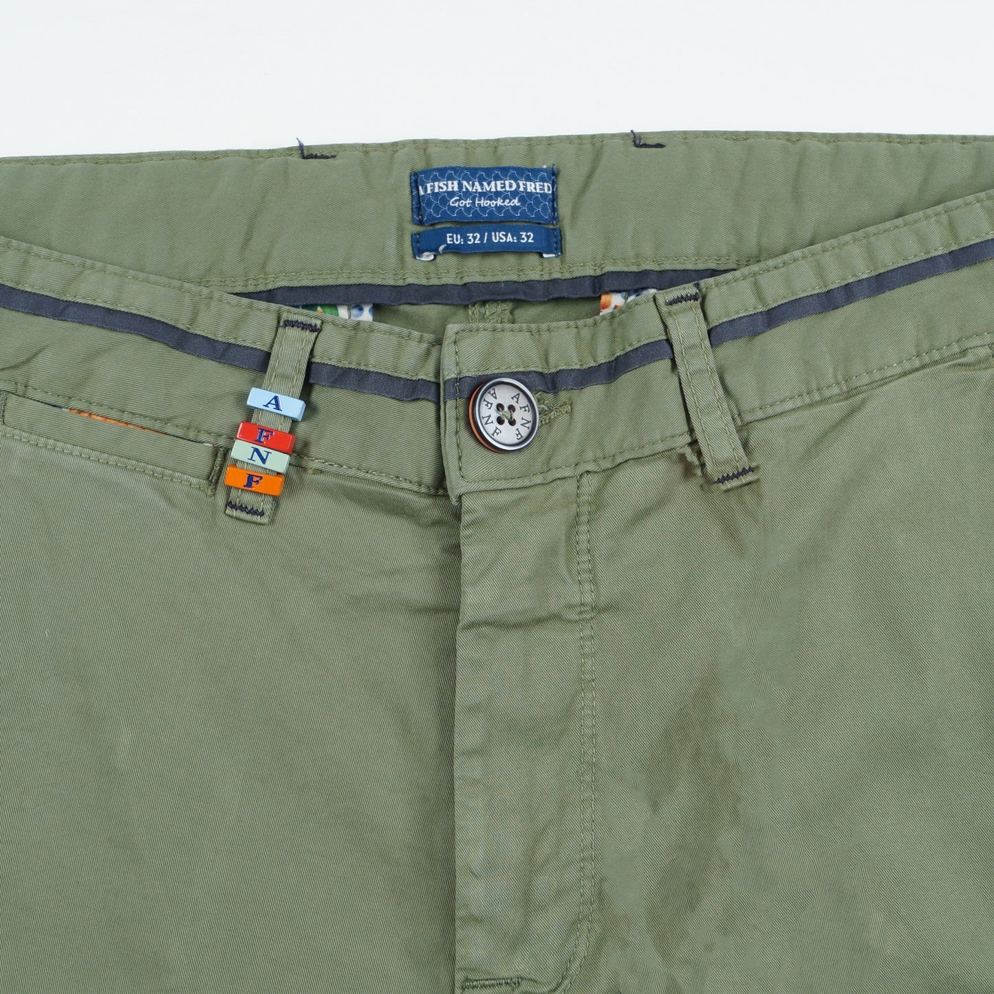 - Peached Twill Shorts - Thyme