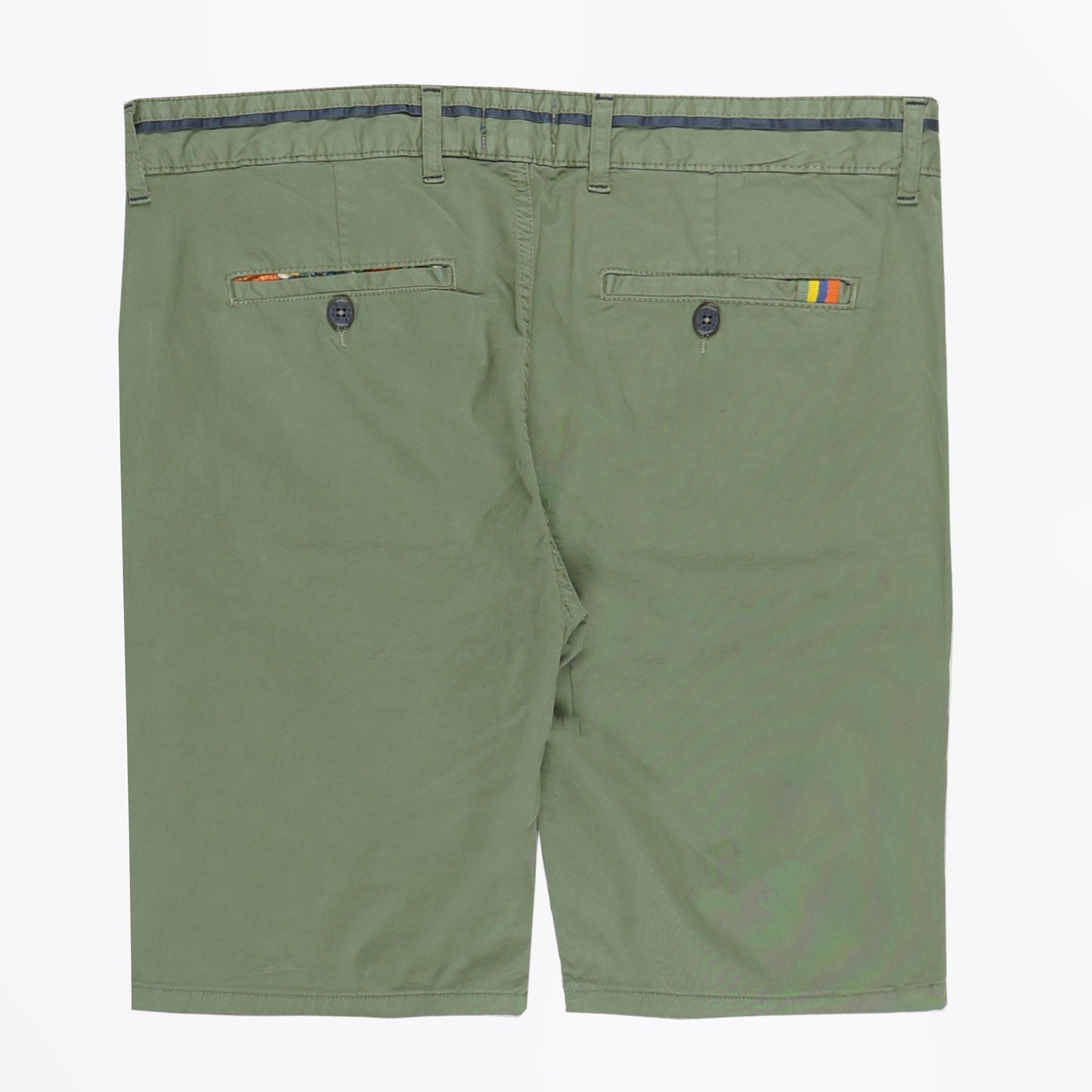 - Peached Twill Shorts - Thyme
