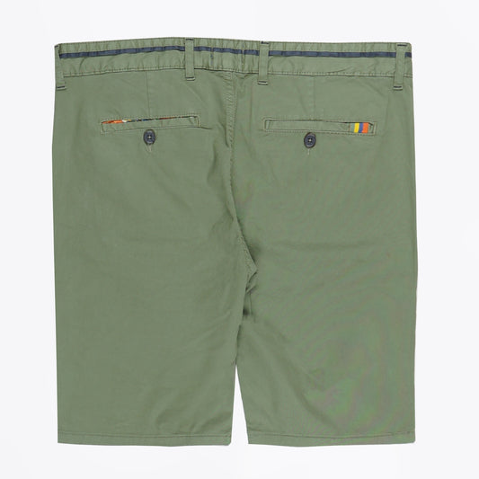 - Peached Twill Shorts - Thyme