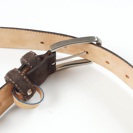 - Palmer 35MM Suede Belt - Brown