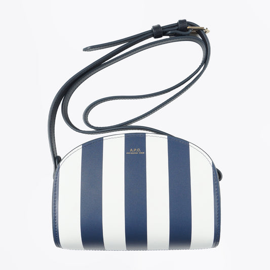- Demi-Lune Mini Crossbody Bag - Navy
