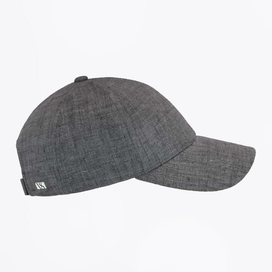 - Pebble Linen Cap - Grey