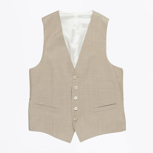- Ace Mix & Match Waistcoat Marzotta - Sand