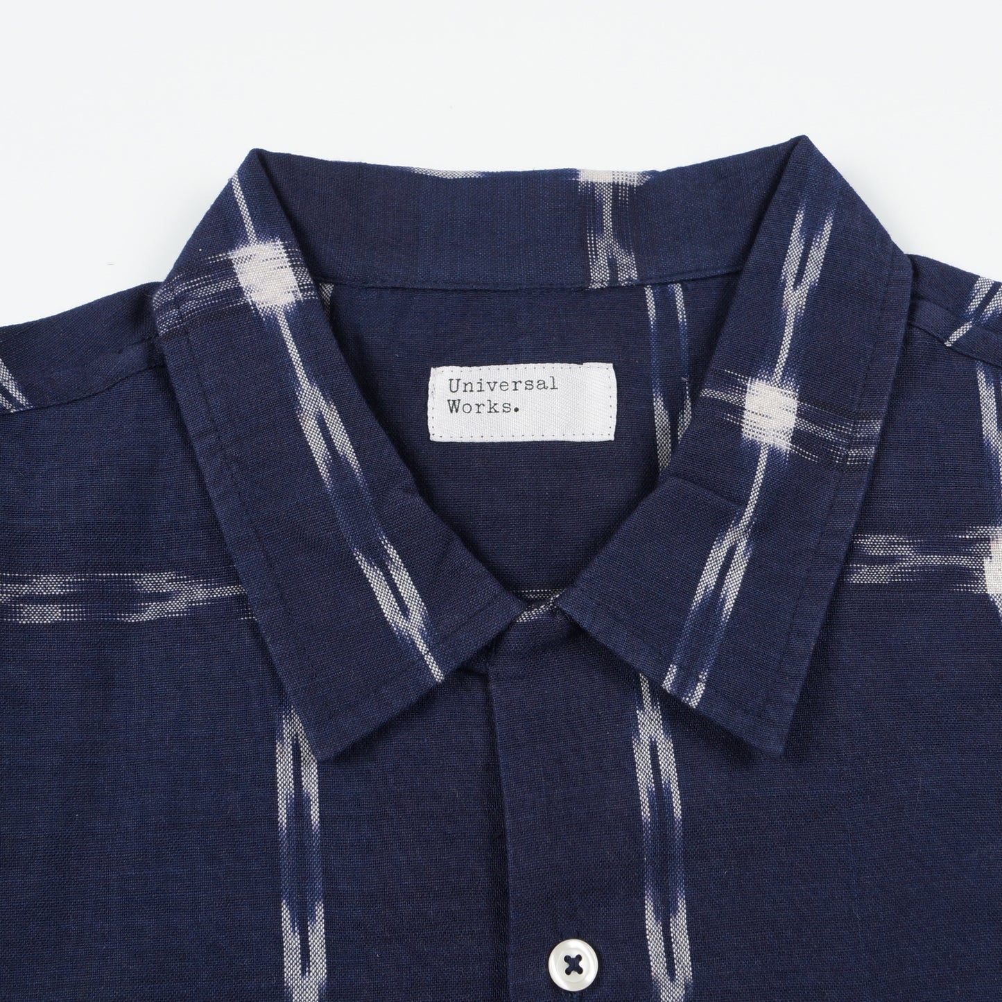- Road Indian Ikat Shirt - Indigo