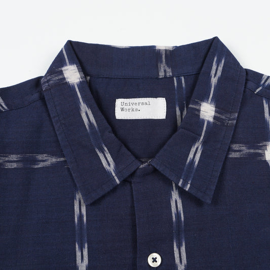- Road Indian Ikat Shirt - Indigo