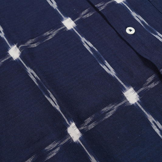 - Road Indian Ikat Shirt - Indigo