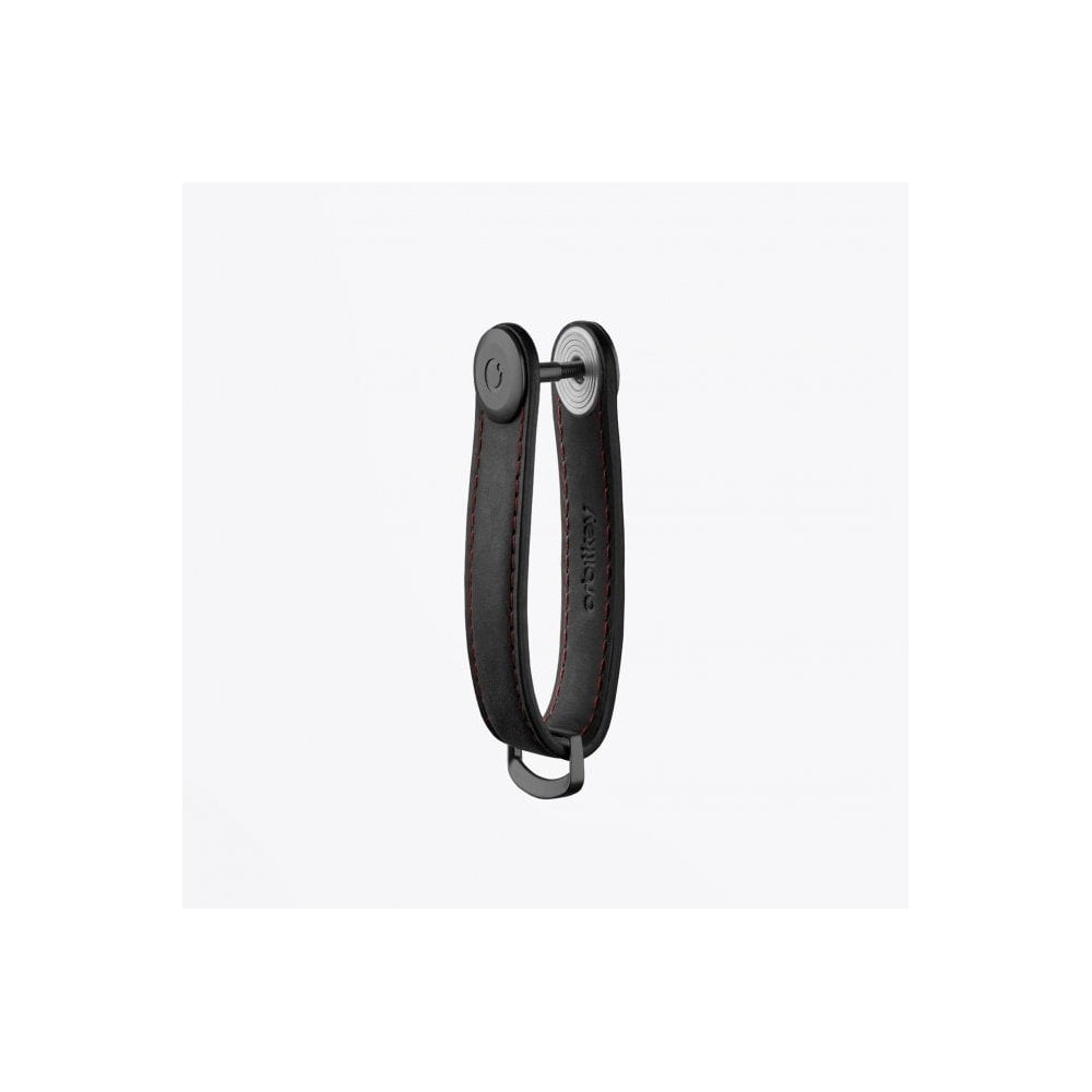 - Smooth Leather Key Organiser - Black