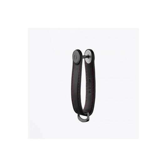 - Smooth Leather Key Organiser - Black