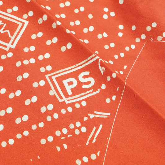 - Bandana print casual fit shirt - Red