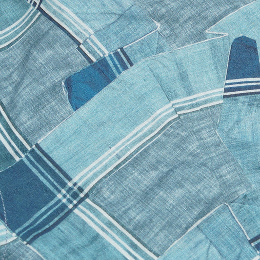 - Casual fit printed shirt - Inky blue