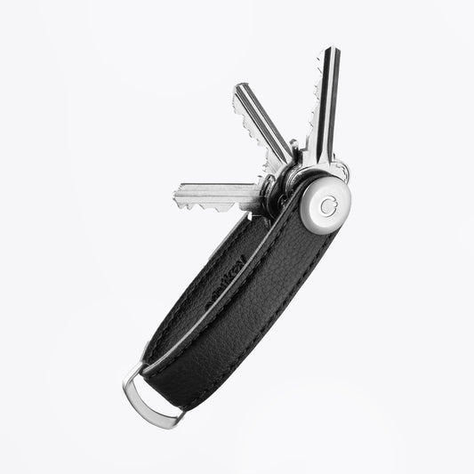 - Cactus Leather Key Organiser - Black