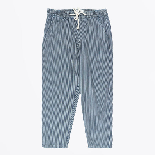 - High Water Hickory Stripe Trouser - Indigo