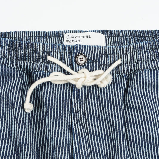 - High Water Hickory Stripe Trouser - Indigo