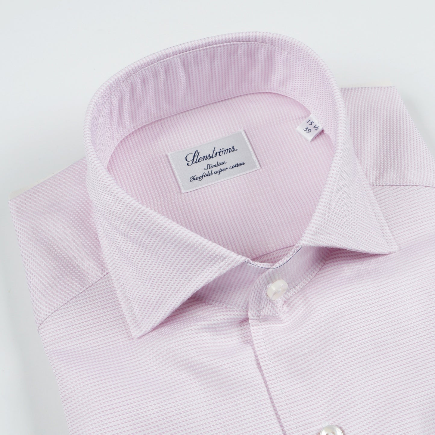 - Slimline Jacquard Shiller Shirt - Pink