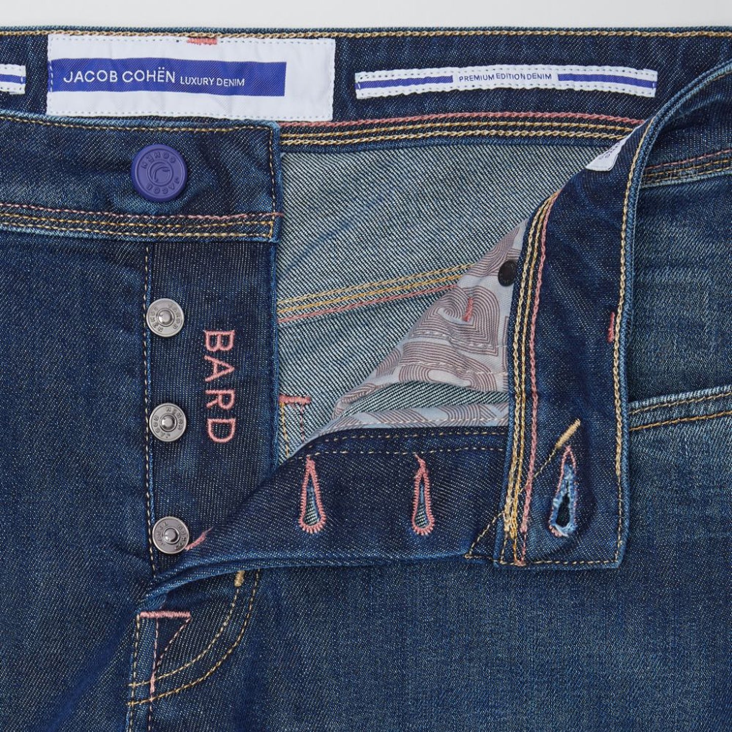 - Bard Slim Fit Jeans - Blue