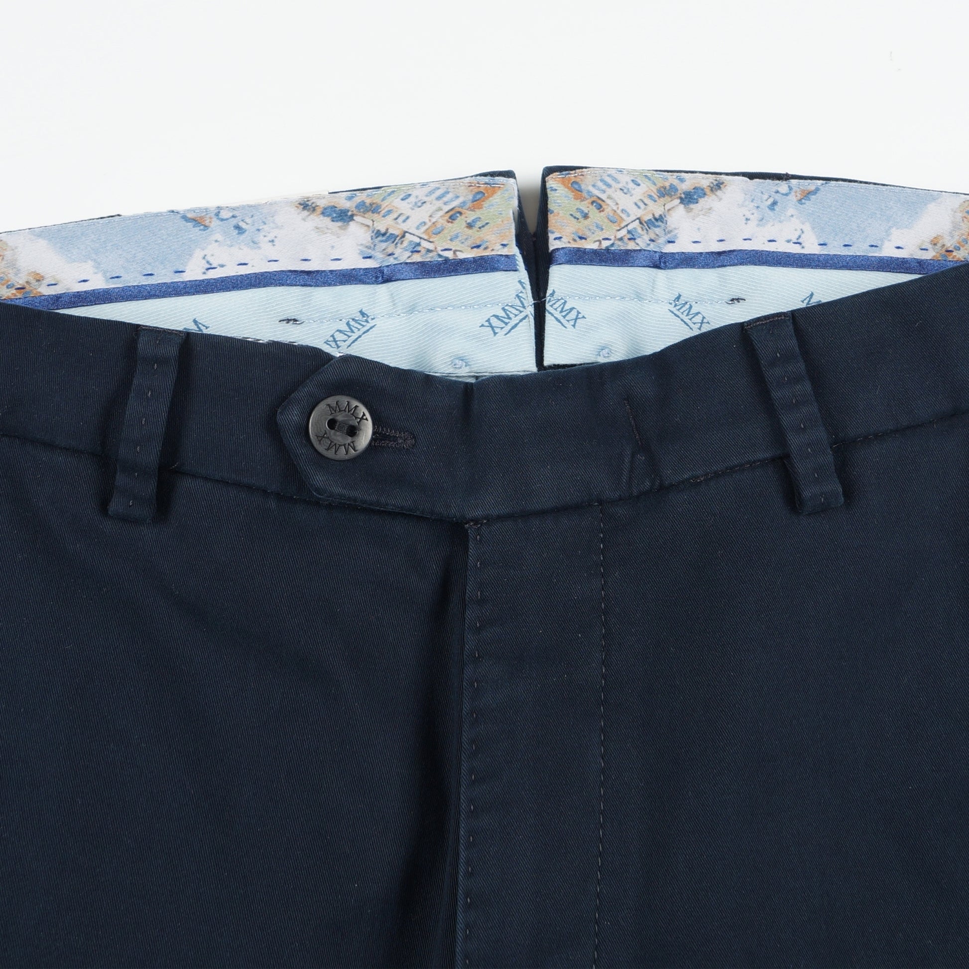 MMX Lupus Slim Stretch Chino - Navy