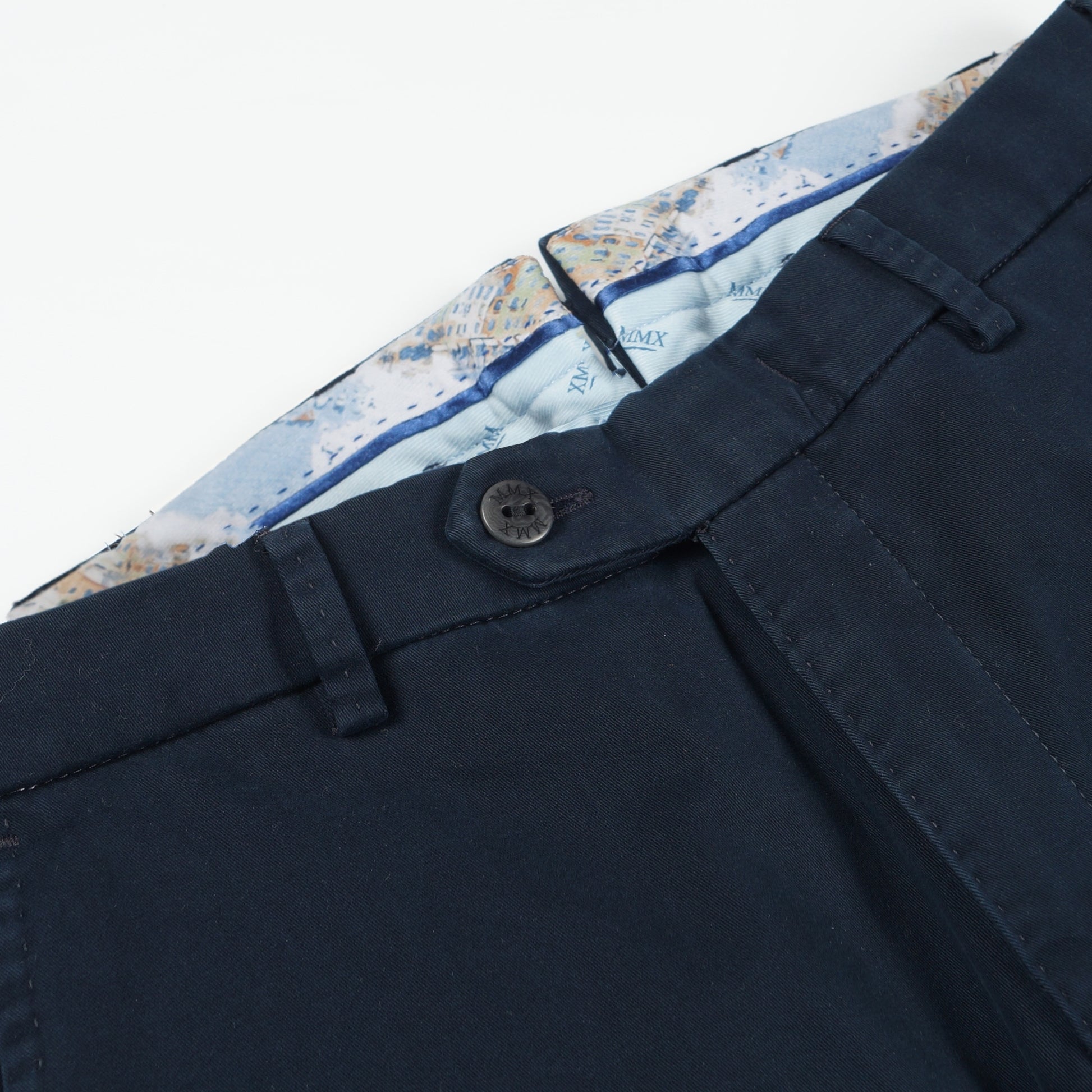 MMX Lupus Slim Stretch Chino - Navy