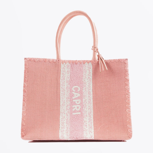- Capri Resort Tote Bag - Rose