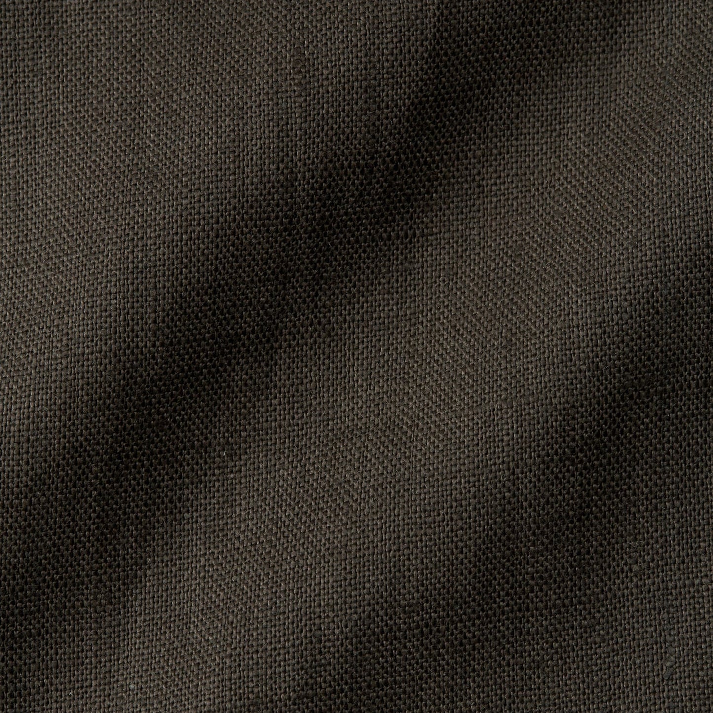 - Fishtail Linen Trousers - Brown