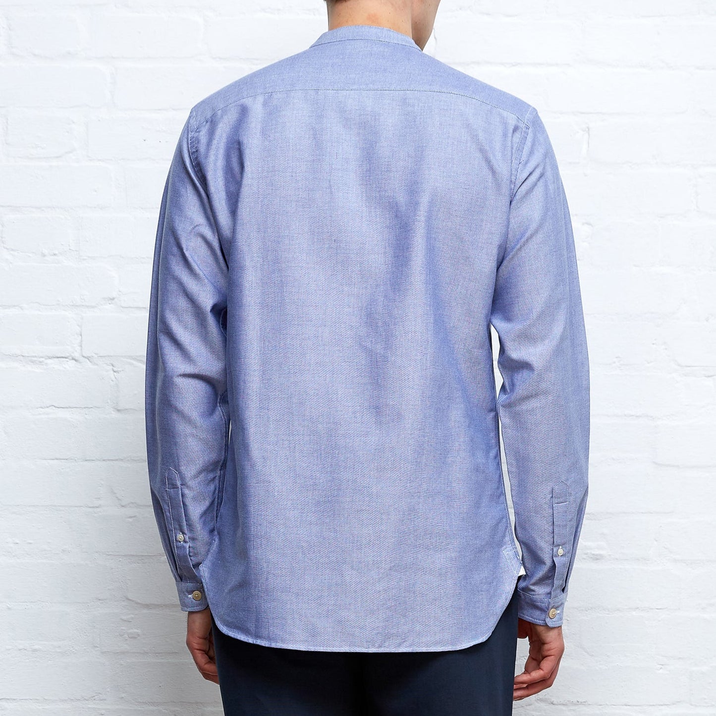 Grandad Brecon Shirt - Blue