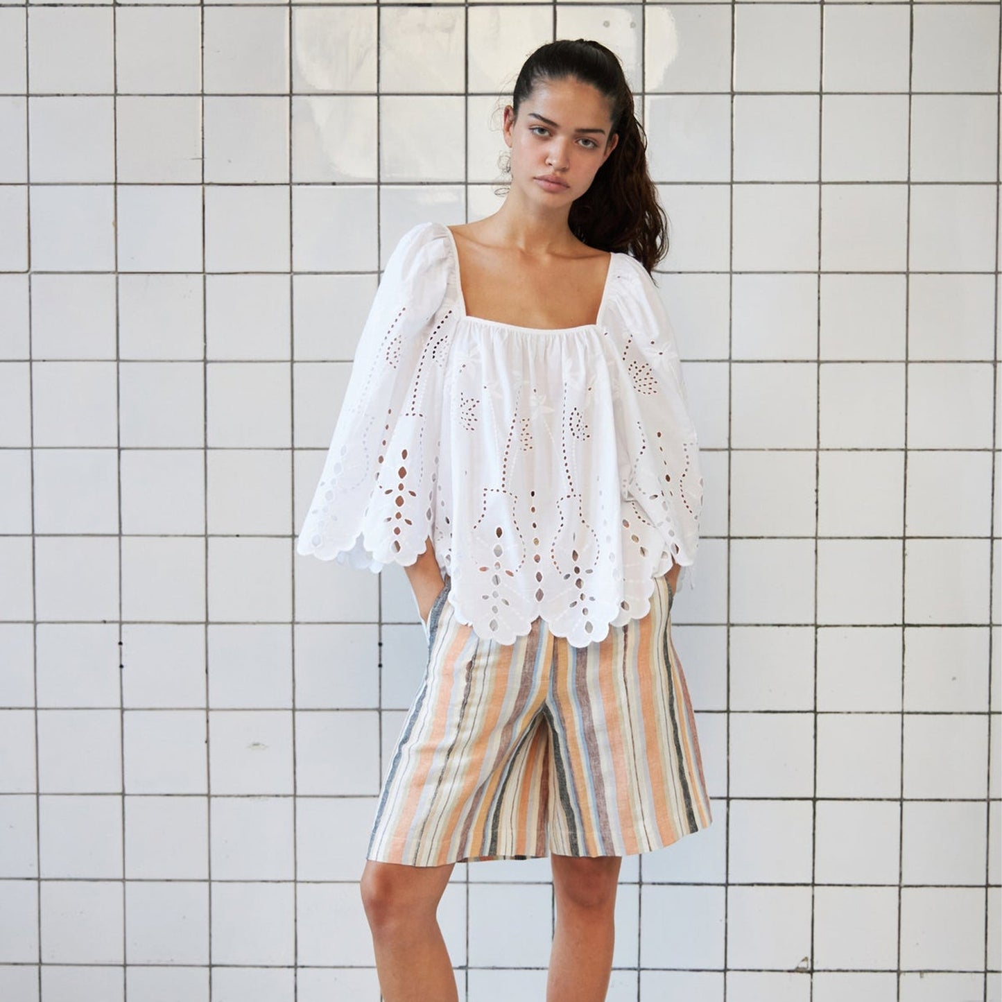 Misa Top - White