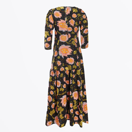 - Nynne Dress - Dark Flowers