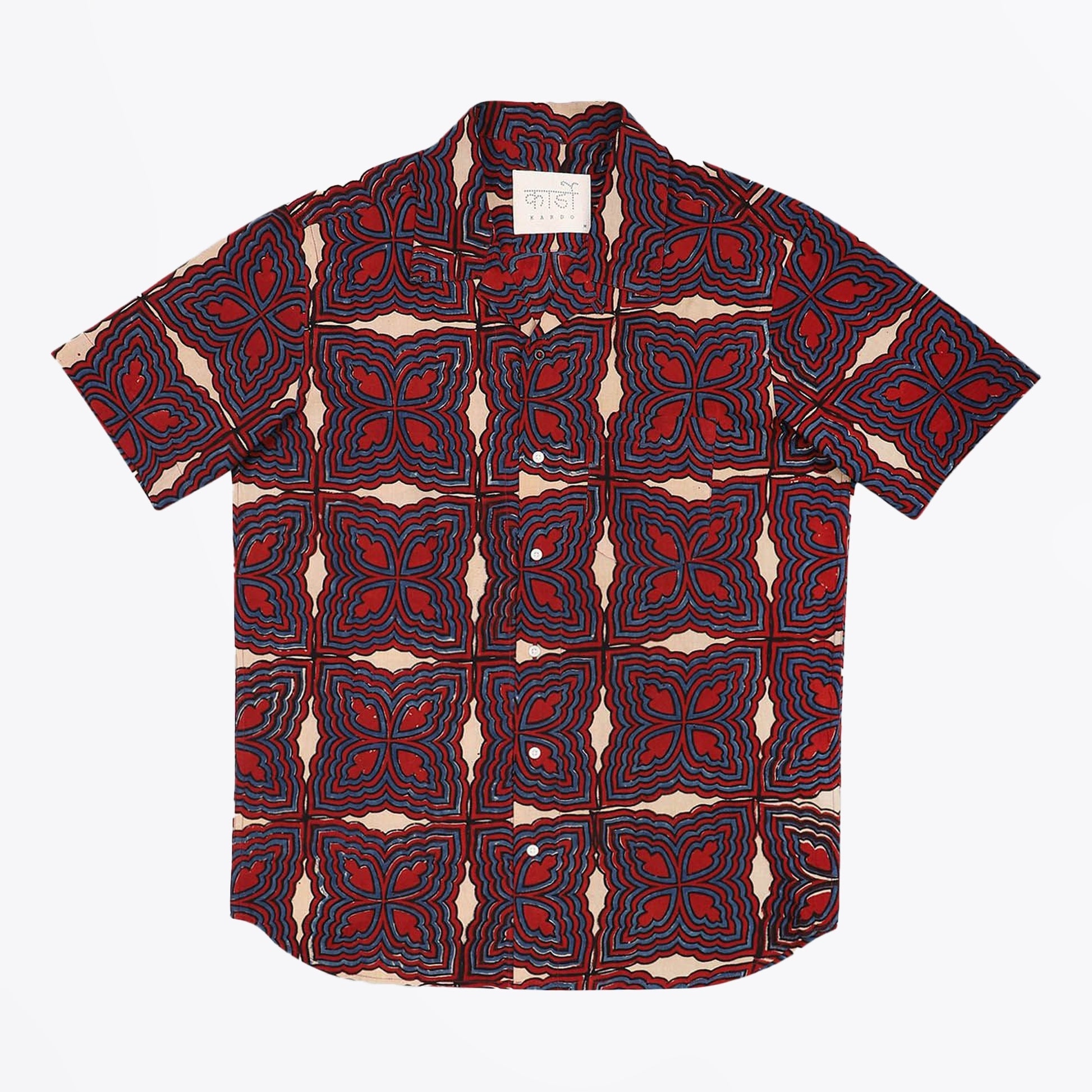 Kardo - Lamar Ajrakh Print Shirt - Multi