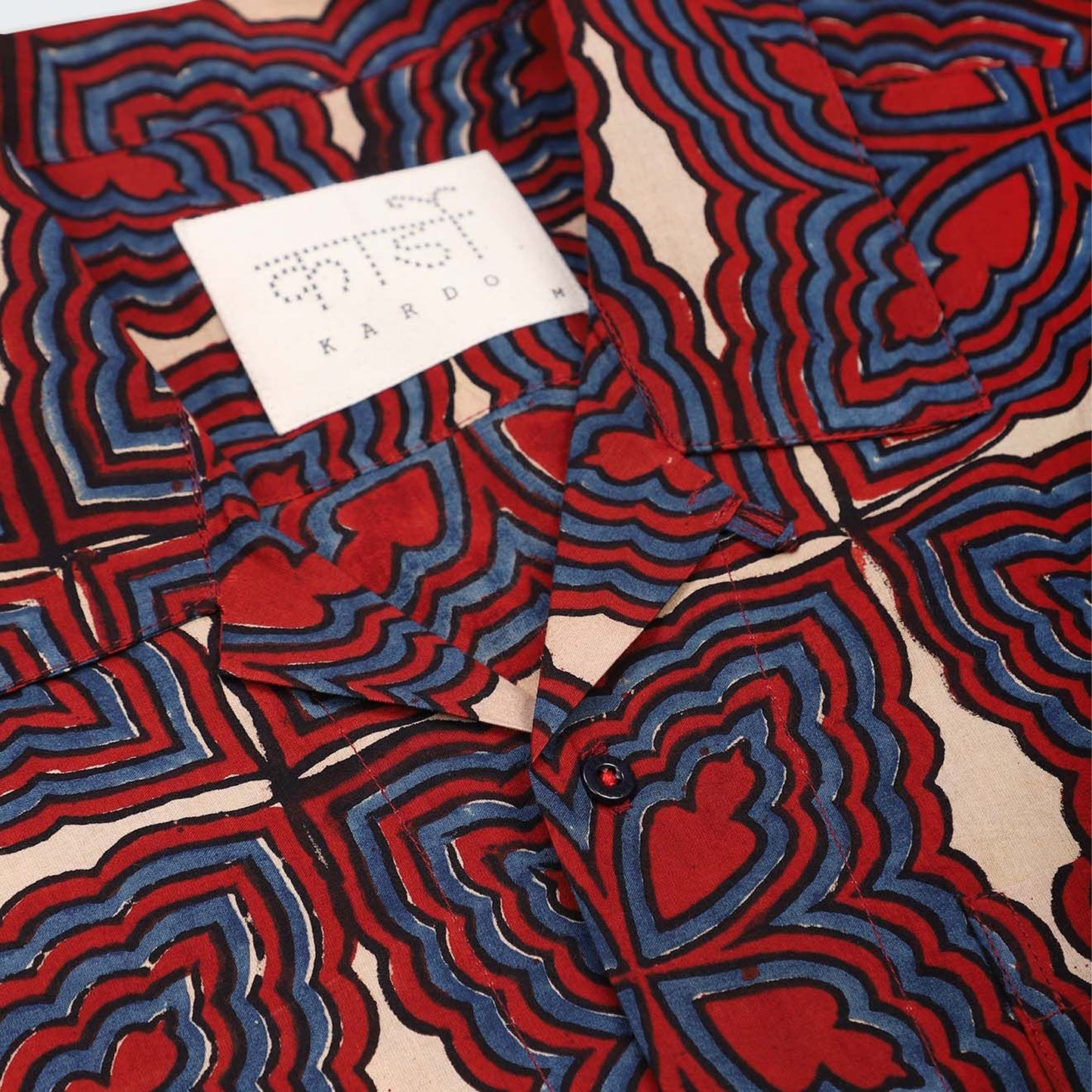 - Lamar Ajrakh Print Shirt - Multi