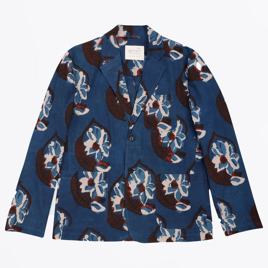 - Hugh 2 - Button Blazer - Multi