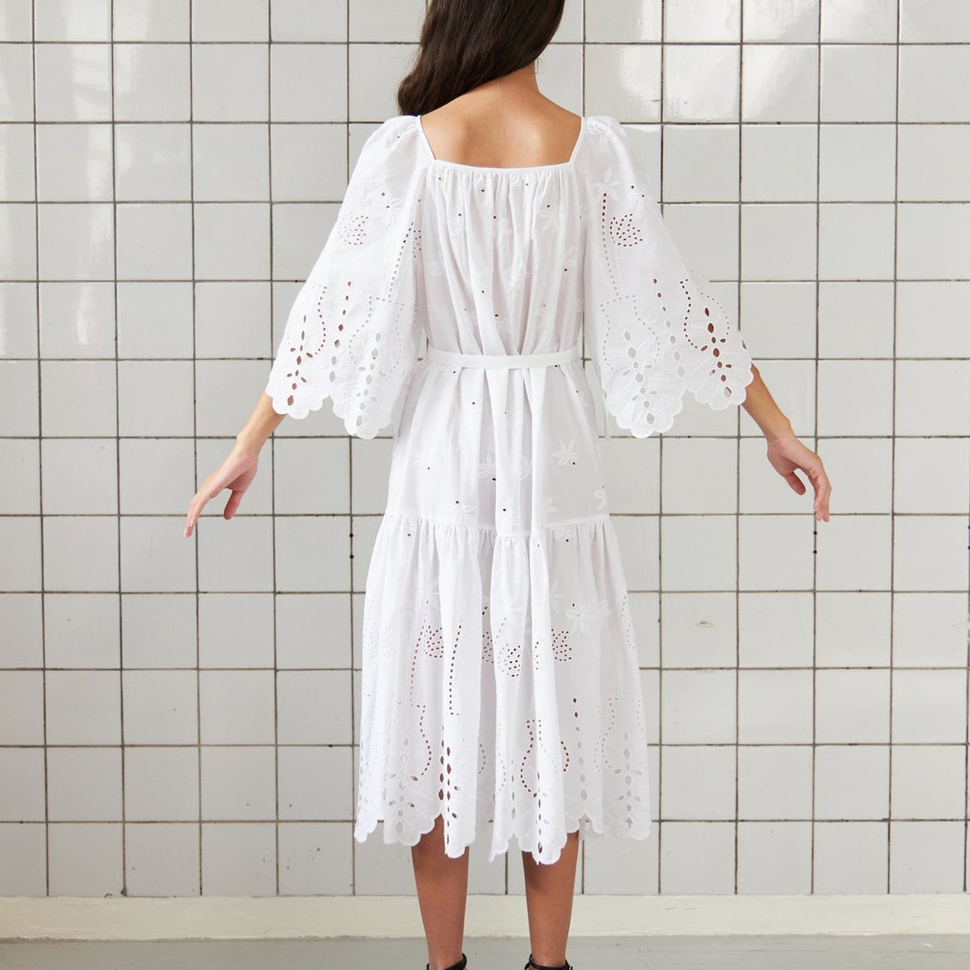 Stella - Mirabelle Dress - White