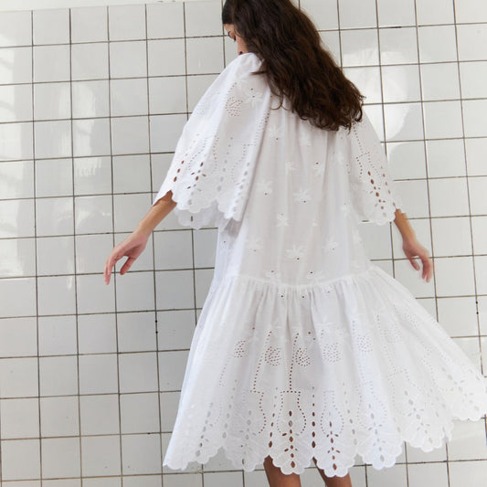Mirabelle Dress - White