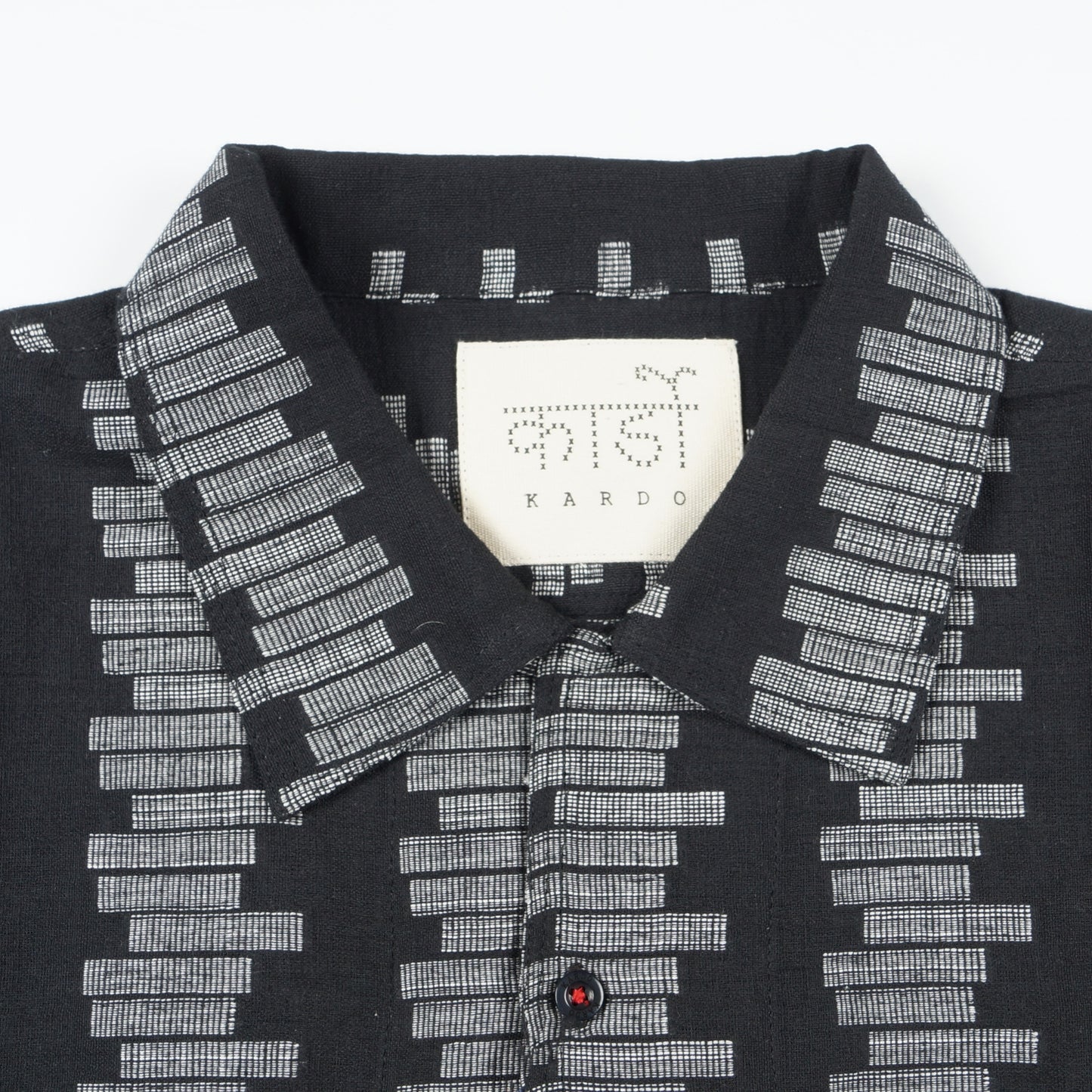 - Chintan Rice Stitch Shirt - Black