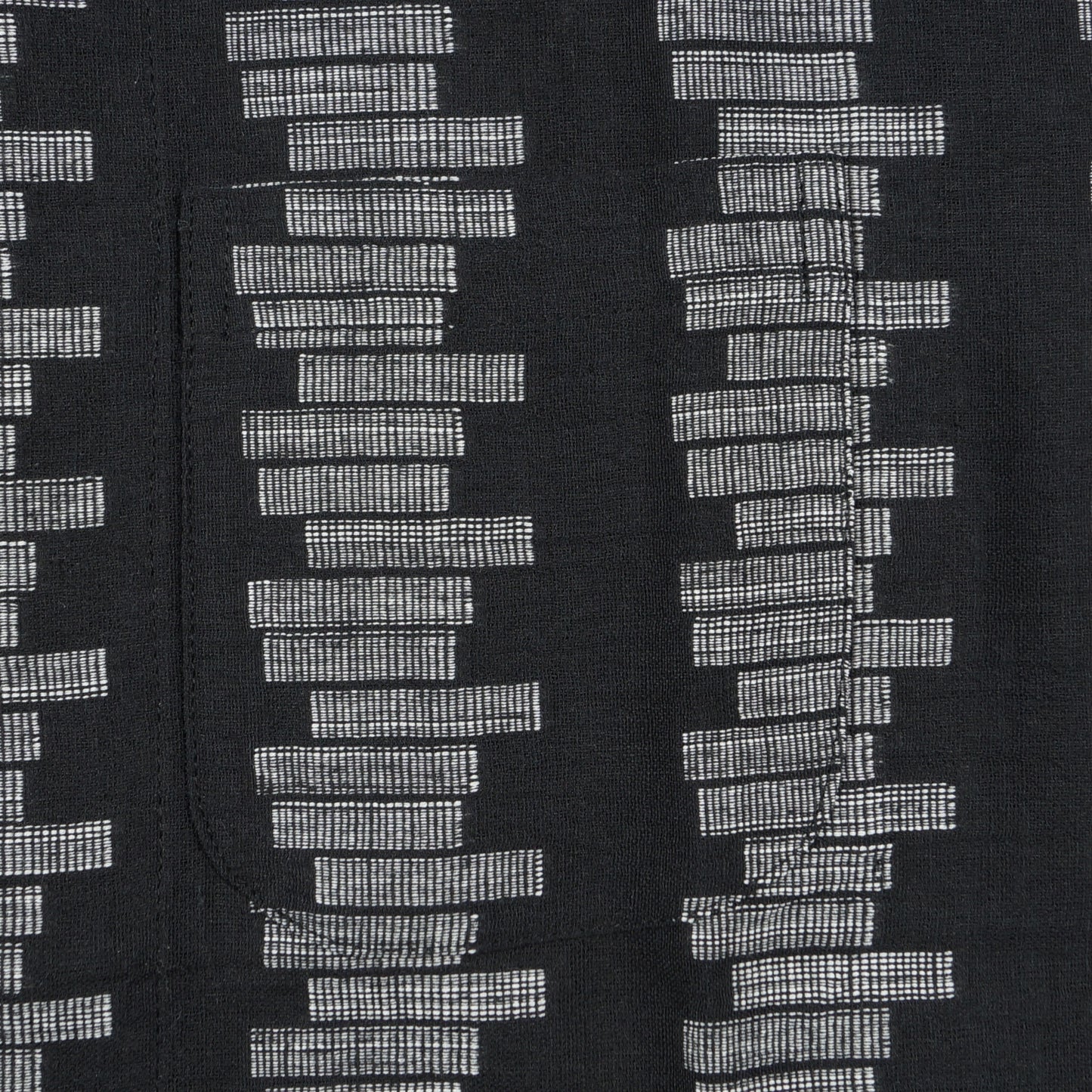 - Chintan Rice Stitch Shirt - Black