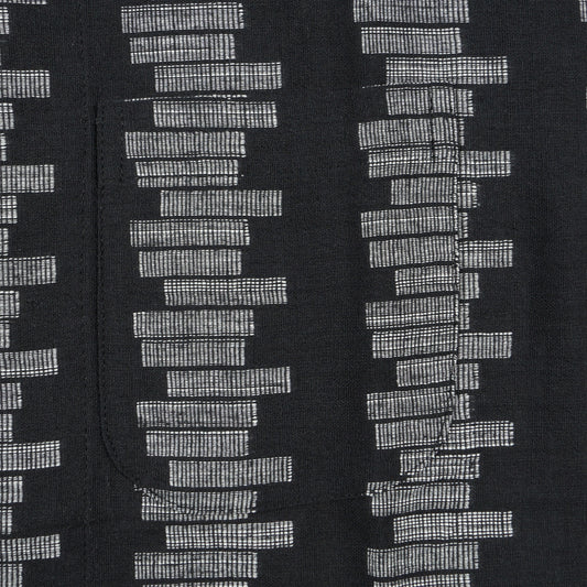 - Chintan Rice Stitch Shirt - Black