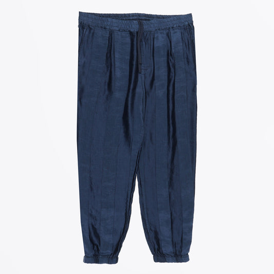 - Self Stripe Pants - Navy
