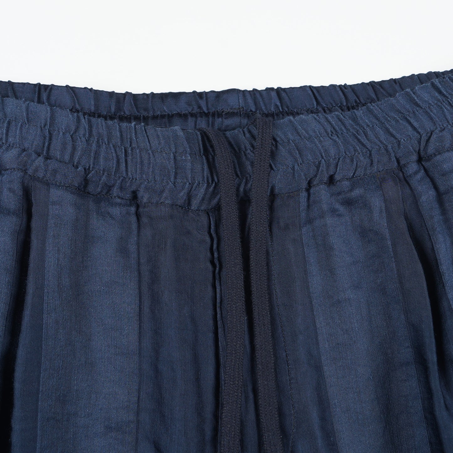 - Self Stripe Pants - Navy